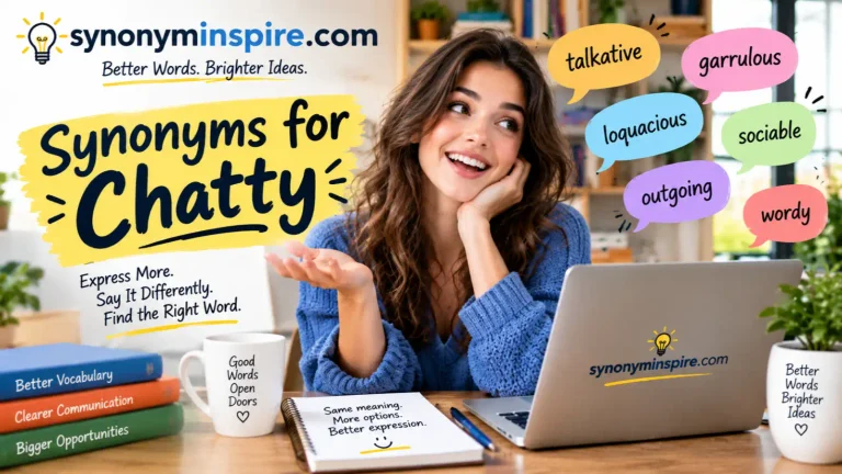 synonyms for chatty