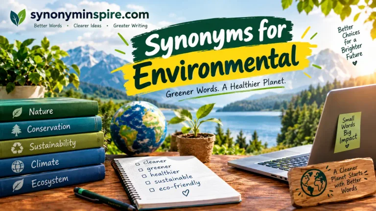 synonyms for environmental