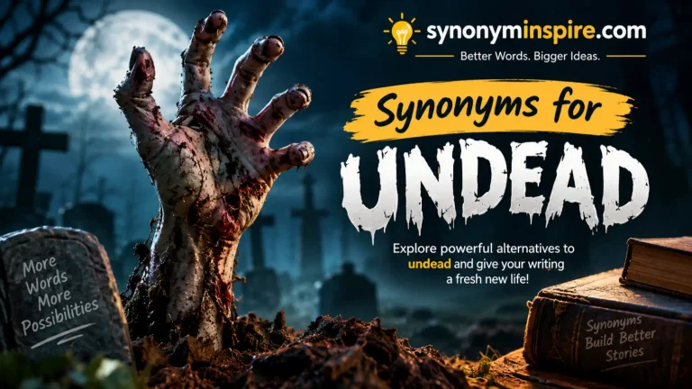 synonyms for undead