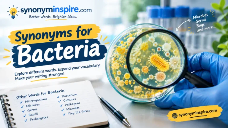 synonyms for bacteria