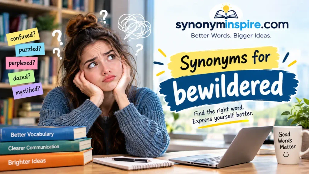 synonyms for bewildered