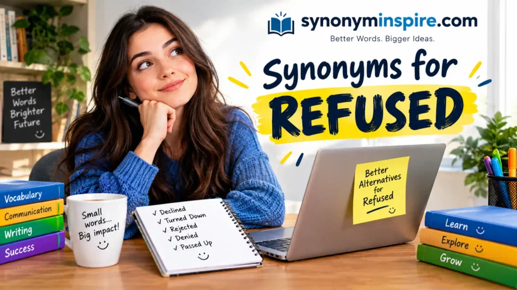 synonyms for refused