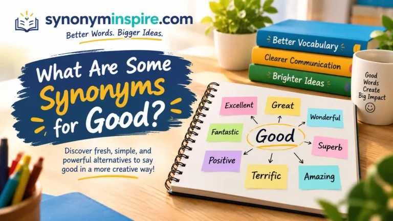 what are some synonyms for good